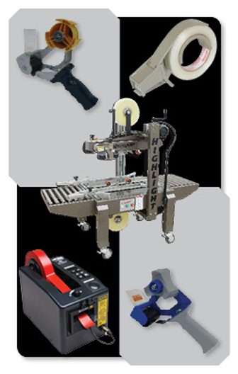 Tape Dispensers for Carton & Box Sealing